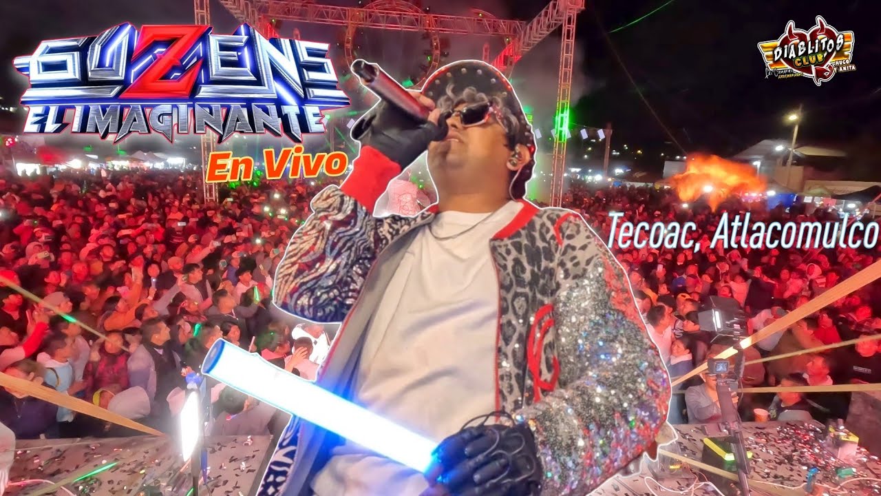 🚩ASI ES EL SHOW DE GUZENS EL IMAGINANTE ✨️ ELECTROCUMBIA HECHA EN TOLUCA 🇲🇽 LLENO TOTAL 💥
