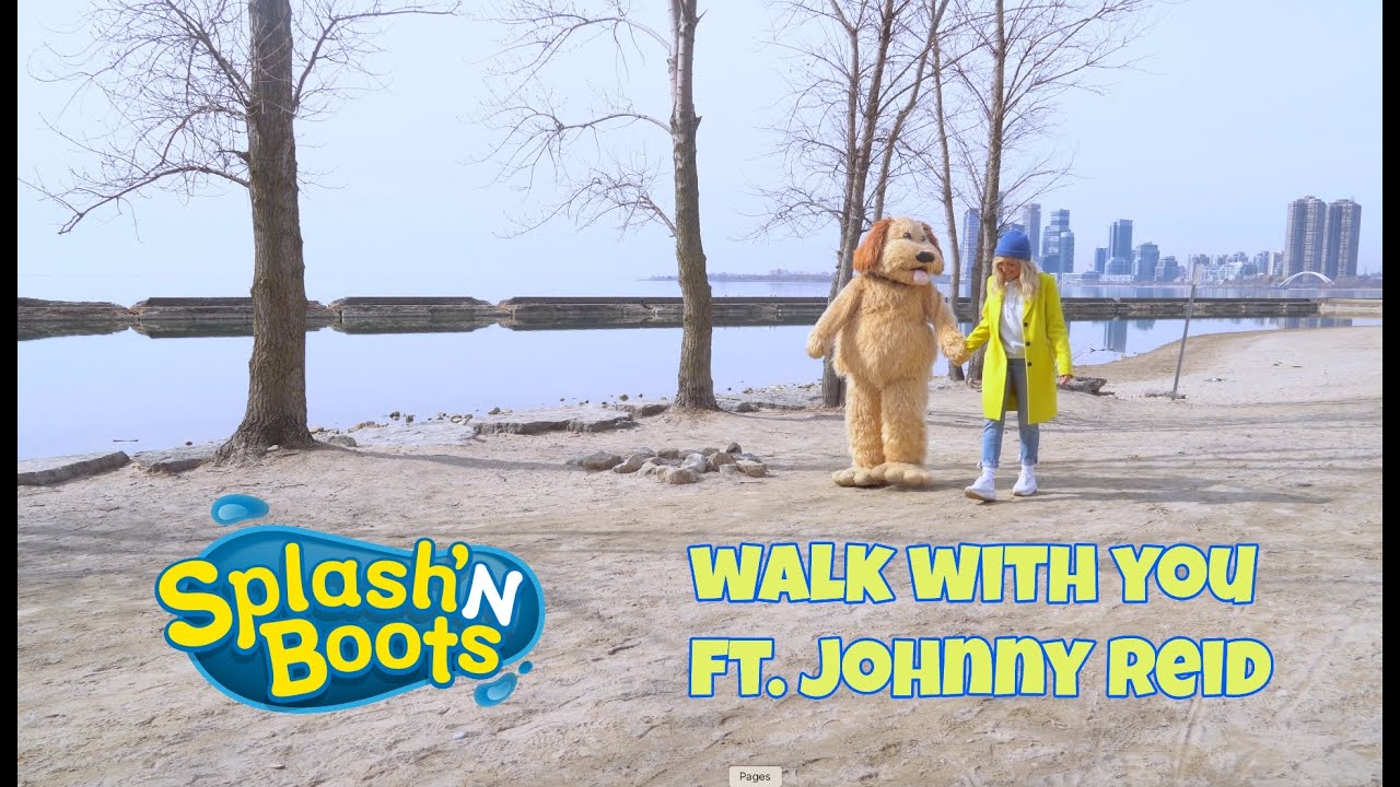 Splash'N Boots ft. Johnny Reid - Walk with You | Kids Songs🎶💛