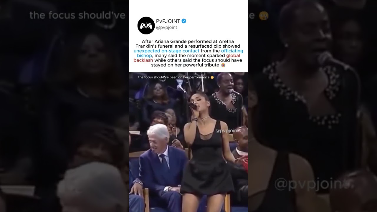 Ariana Grande&rsquo;s Aretha Franklin funeral tribute sparked global backlash 😬 #ArianaGrande