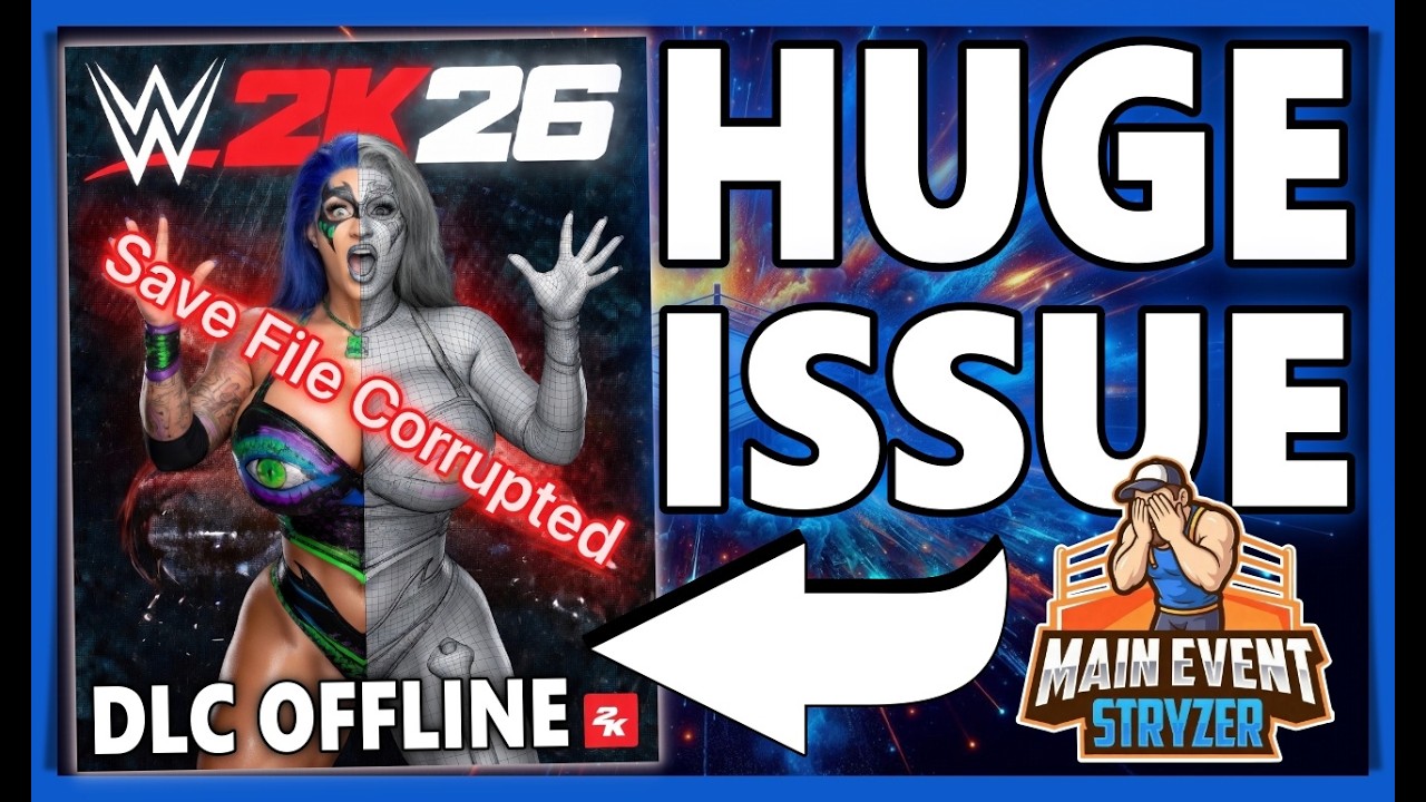 Save File Losses & Paid DLC Is OFFLINE In WWE 2K26!