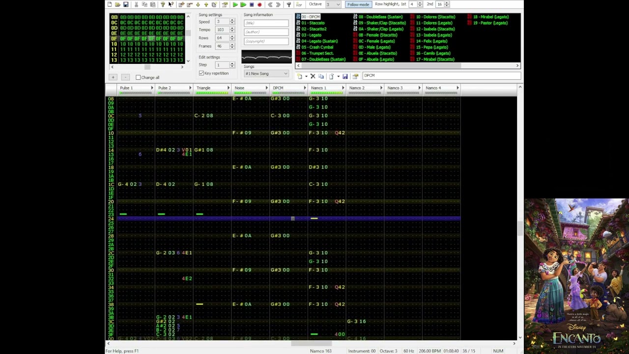 Encanto - We Don't Talk About Bruno (8bit FamiTracker Ver.)