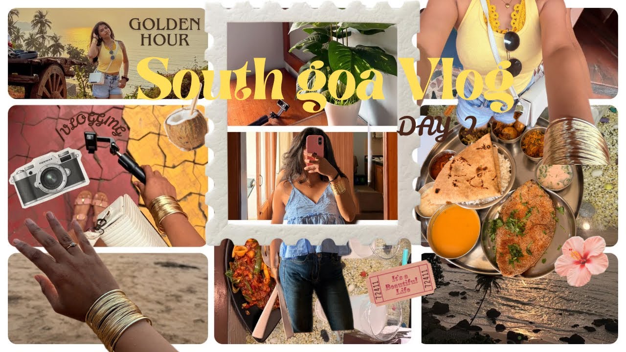 Day 2 in South Goa 🥥🌴, Cabo de rama and Exploring South Goa and Goan Food🥘