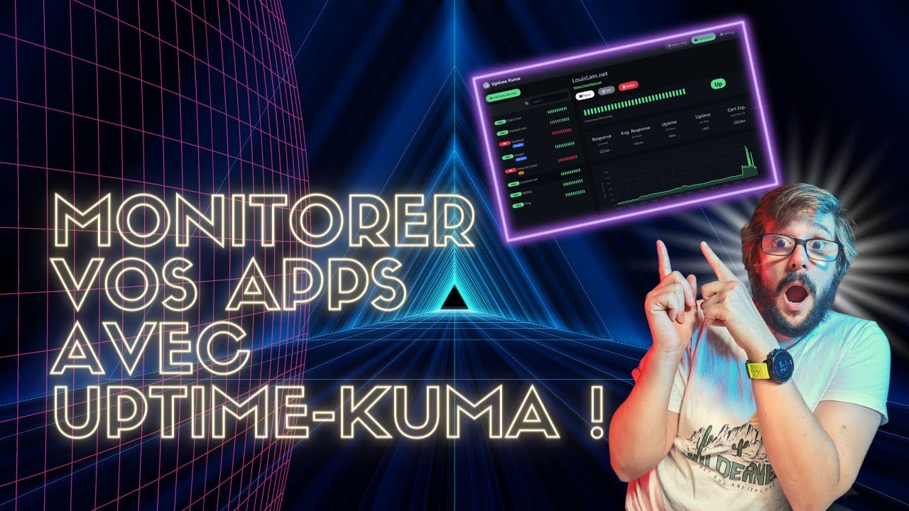 Monitorer vos apps Web HYPER SIMPLEMENT avec UPTIME-KUMA !