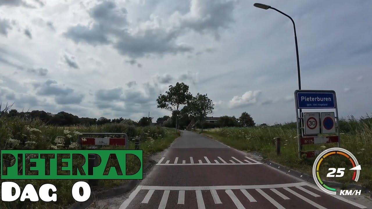 Pieterpad Fietsroute 2025 | Dag 0 | Almere - Pieterburen