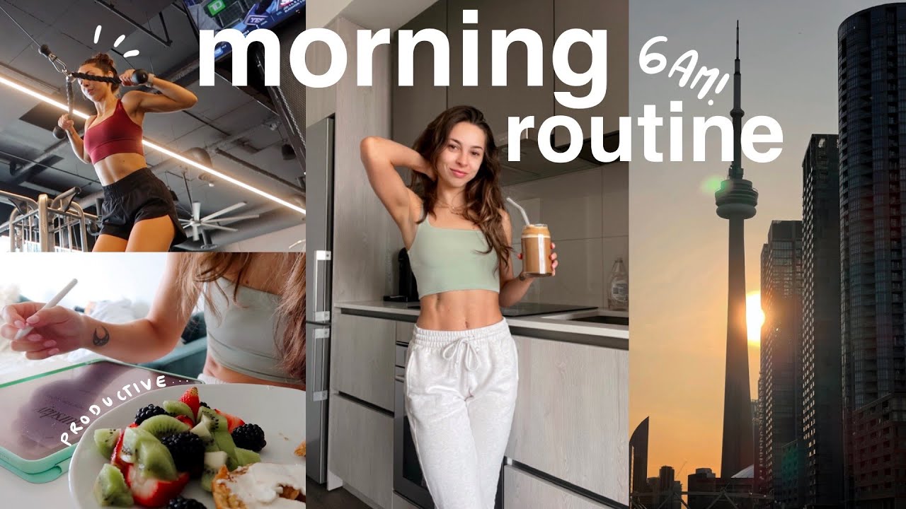 6AM Spring Morning Routine | Healthy & Productive