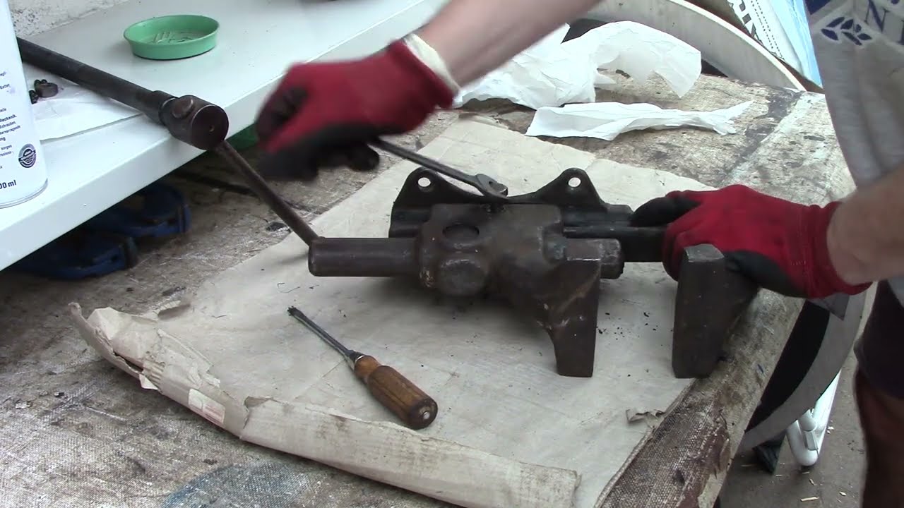 Cleaning Brockhaus Heuer Vises during Rain and Thunder (Ambience / ASMR)