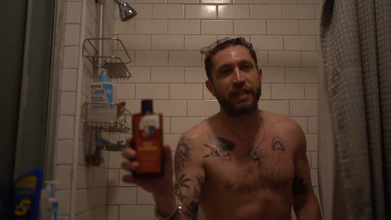 Shower scene comedy