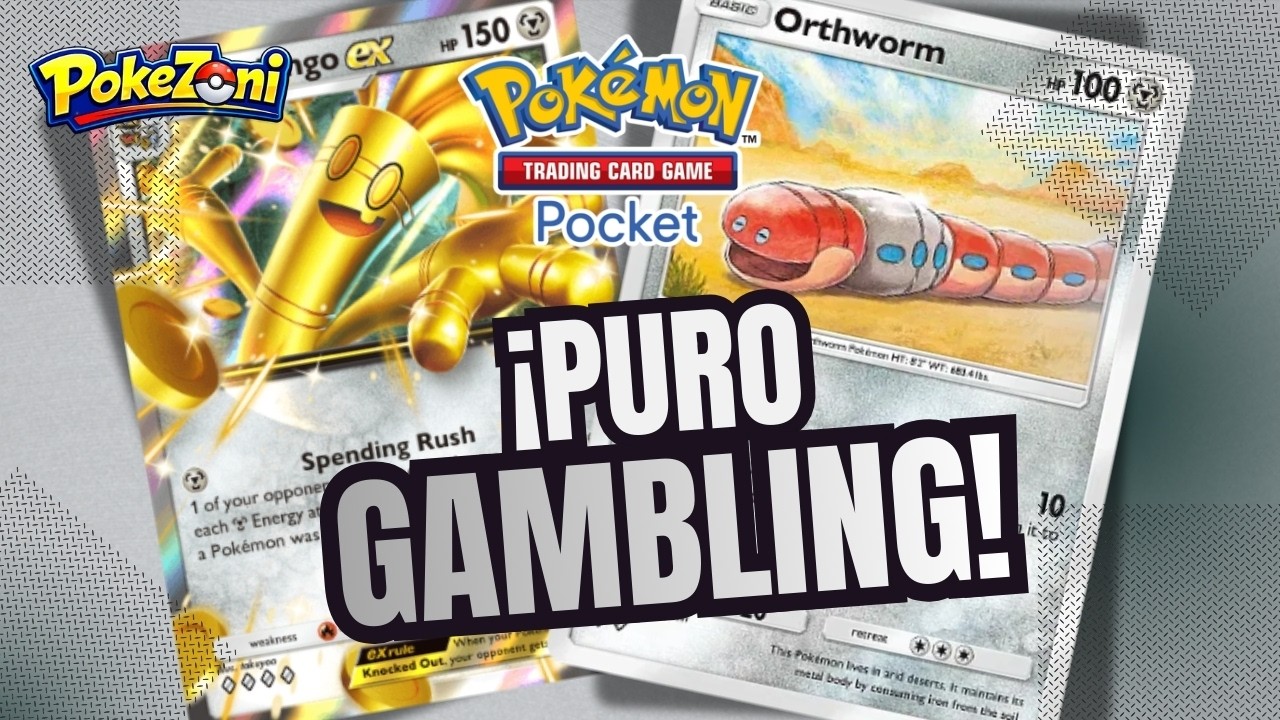 ¡¡¡EL MAZO DE GOLDHENGO EX QUE TE HACE SENTIR SUERTUDO!!!🥇 | Encantos de Paldea | Pokémon TCG Pocket