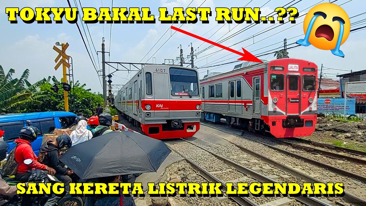 KABAR SEDIH !! Rumornya Tokyu Sang KRL Legendaris Mau Last Run !!😥😭😭