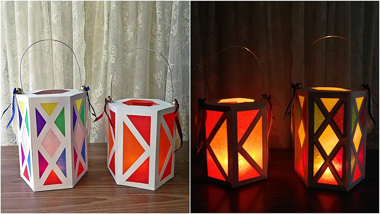 Prosty Lampion Roratni Z Papieru Dla Dzieci DIY / Paper Lantern DIY
