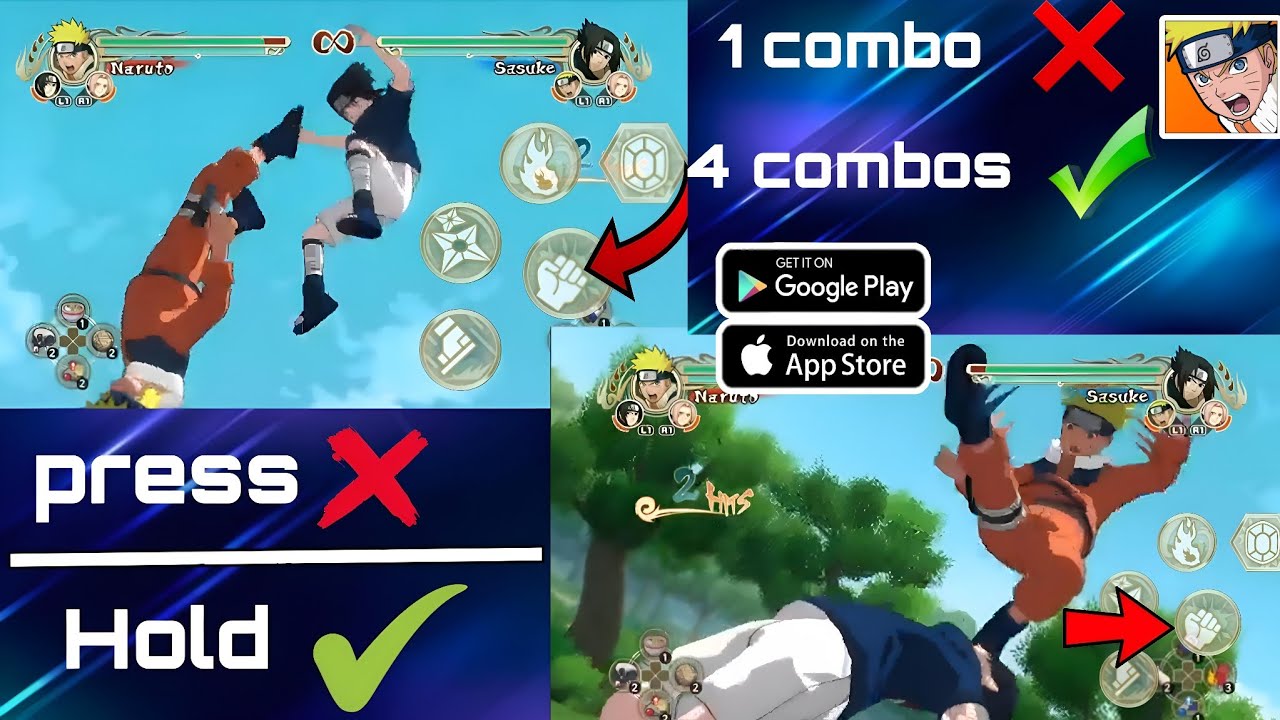 Game doesn't tell you this || Naruto Ultimate Ninja storm Mobile || #android #naruto #game Guide