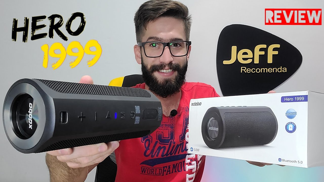 XDOBO HERO 1999 50W Rms: Uma caixa de som que SURPREENDEU pelo PREÇO BAIXO! (Análise Completa)