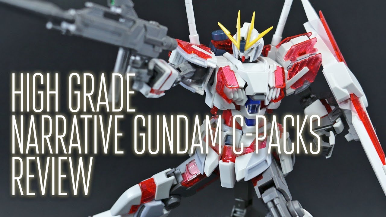 1938 - HGUC Narrative Gundam C-Packs (OOB Review)