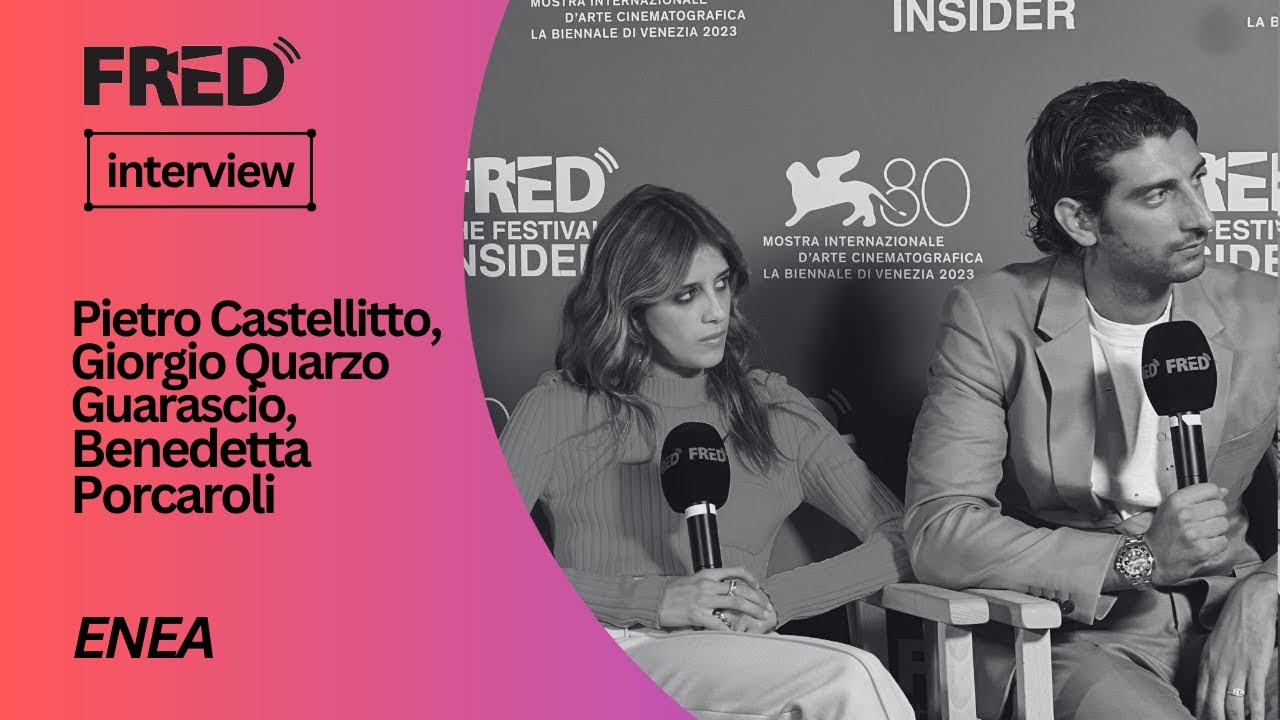 FRED's Interview: Pietro Castellitto Giorgio Quarzo Guarascio Benedetta Porcaroli - ENEA #venezia80