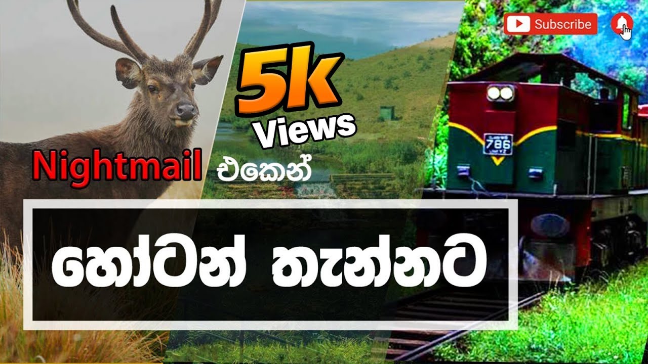 Sri Lanka Night Mail Train Adventure: Journey to World's End, Horton Plains, and Ohiya