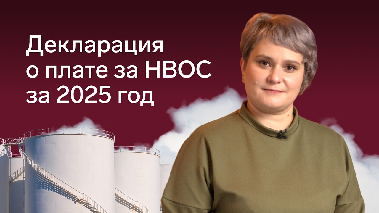 Декларация о плате за НВОС за 2025 год