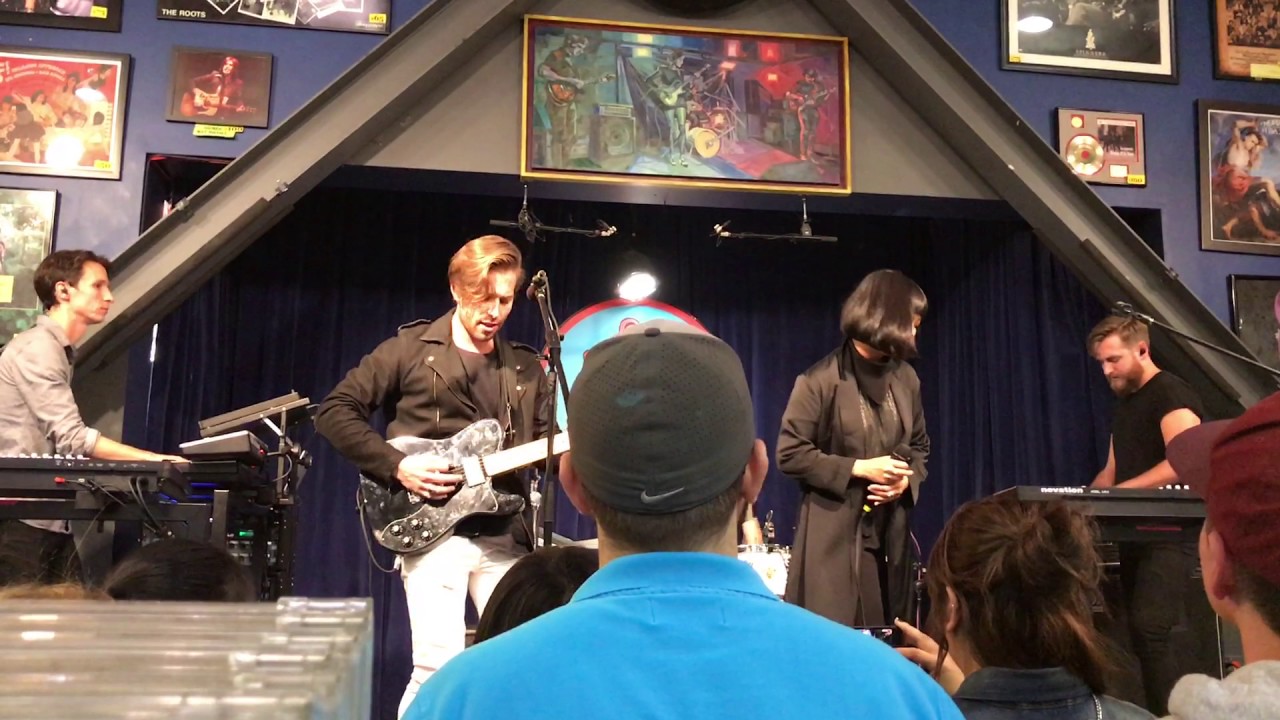 The Naked And Famous - Punching In A Dream LIVE HD (2016) Hollywood Amoeba Music