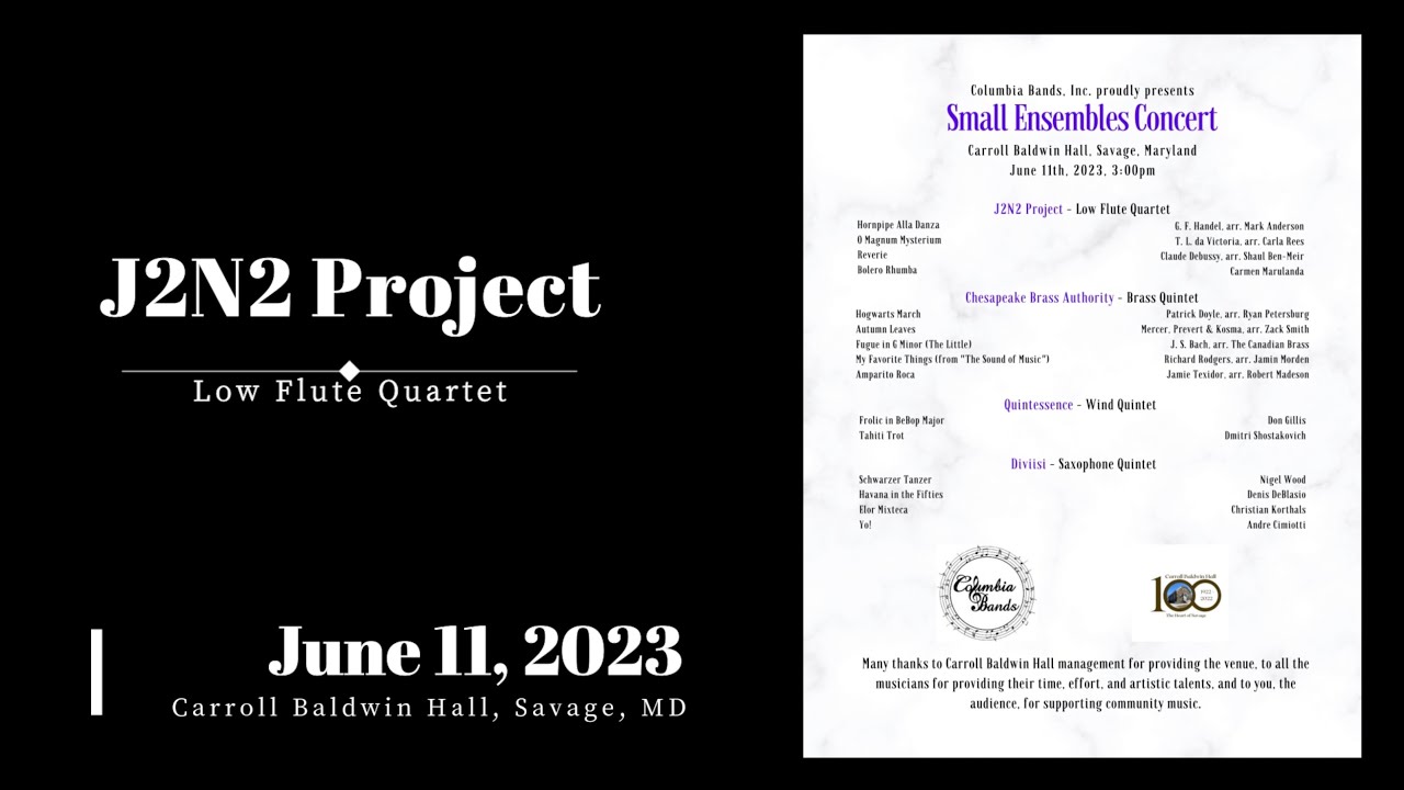 Hornpipe Alla Danza - Handel / Andersen [ 2023 Small Ensembles Concert ]