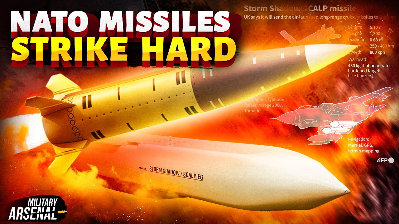 NATO missiles hit DEEP into Russia: Storm Shadow and ATACMS SHAKE the Kremlin