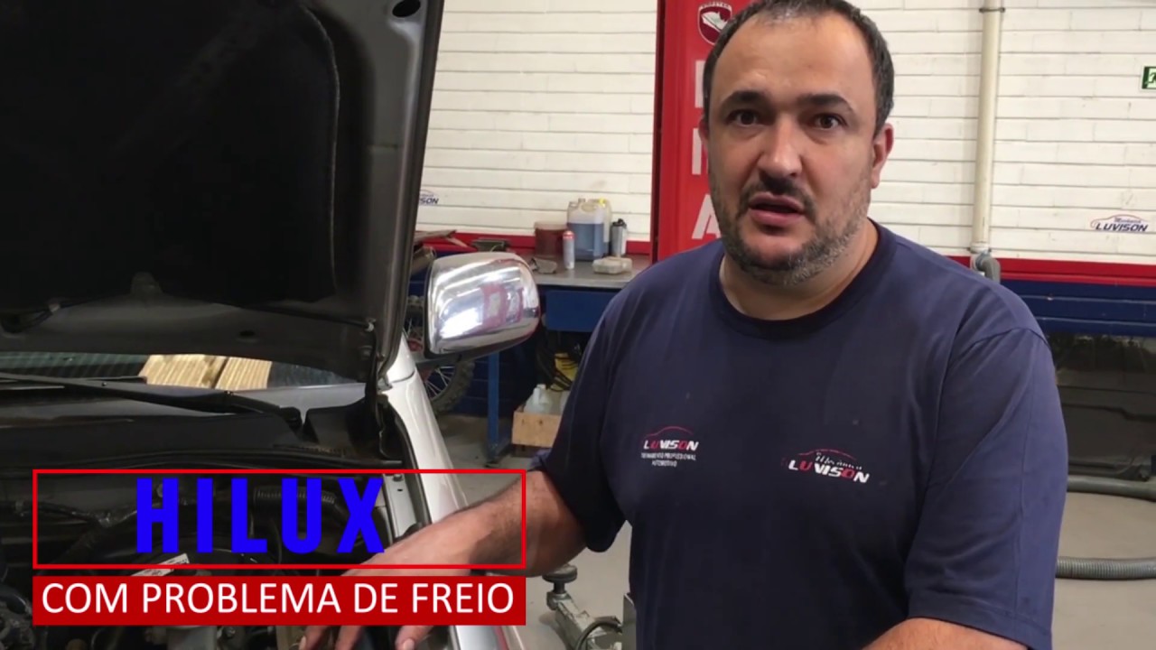 TOYOTA HILUX COM PROBLEMAS DE FREIO ( RESOLVIDO )