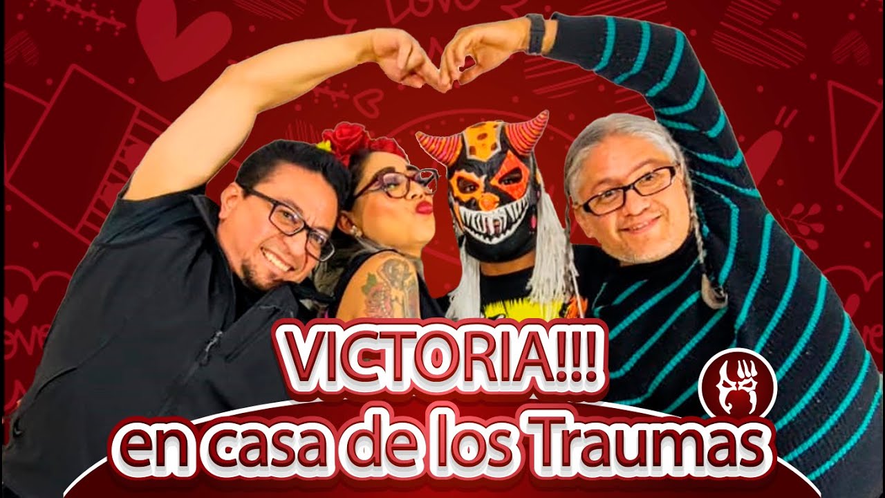 VICTORIA en casa de los Traumas! Trauma 1 gana Máscara de Wotan y LA Park JR reta a Trauma Segundo!!