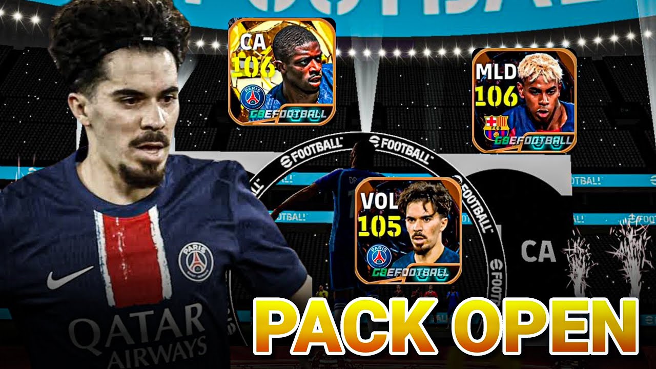 PACK OPENING na CONTA de um INSCRITO no eFootball 26 Mobile 