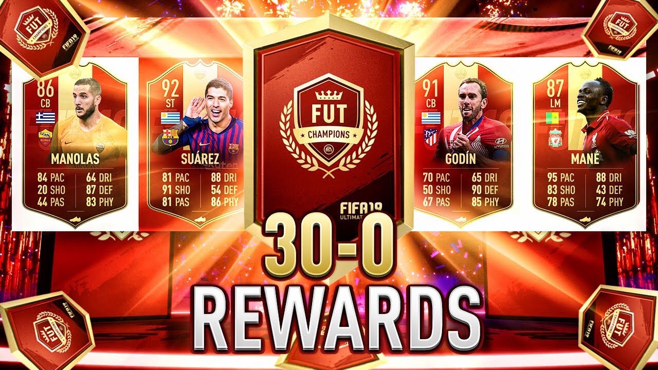 34TH IN THE WORLD 30-0 FUT CHAMPIONS REWARDS! FIFA 19 Ultimate Team