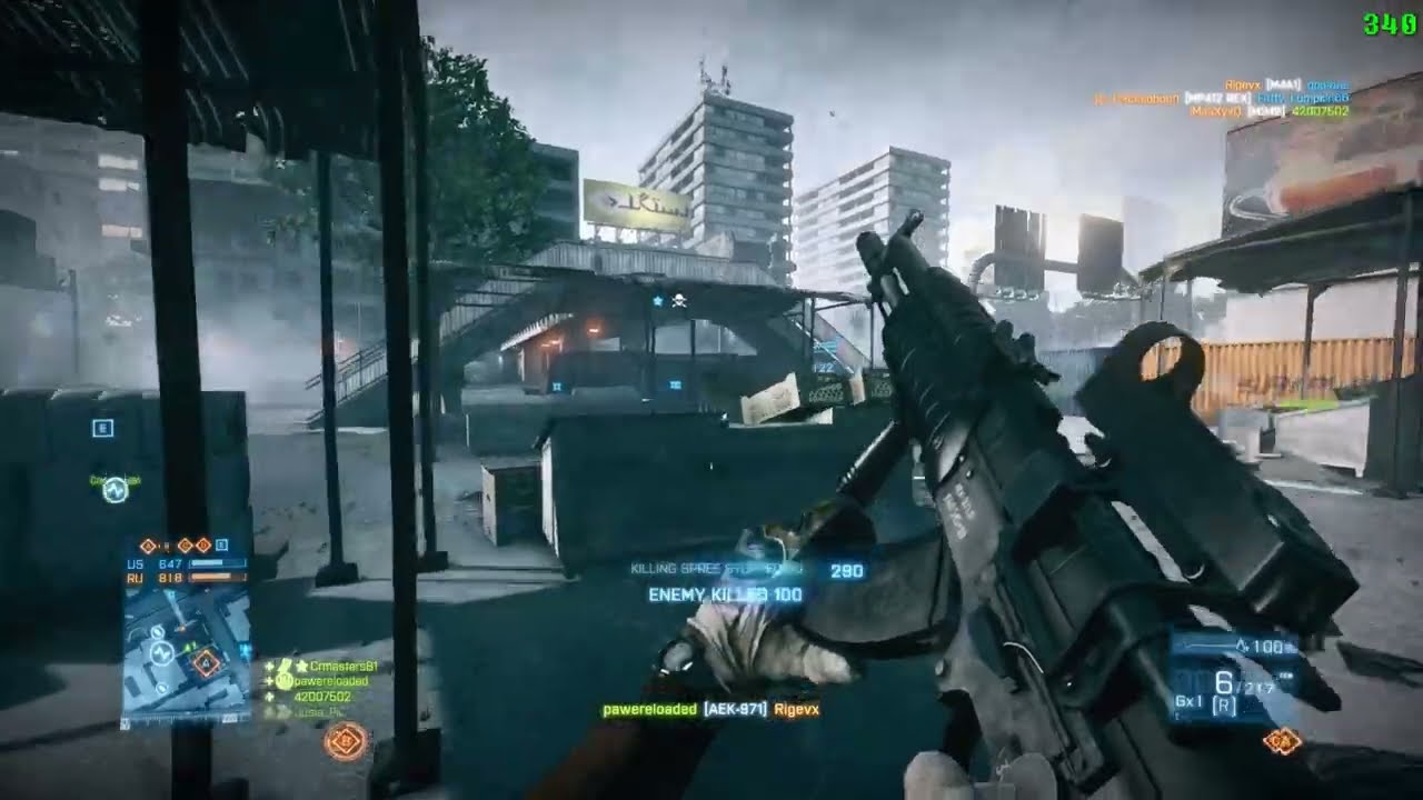 Bazaar Destruction - Battlefield 3
