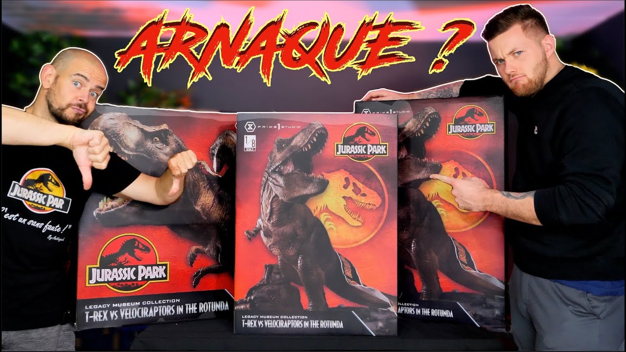 2500€ !!! L'ARNAQUE ULTIME De PRIME 1 STUDIO ??? Jurrasic Park Rotunda T-REX