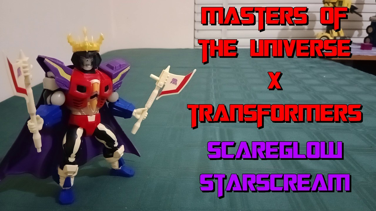 Masters of the Universe x Transformers: Scareglow Starscream