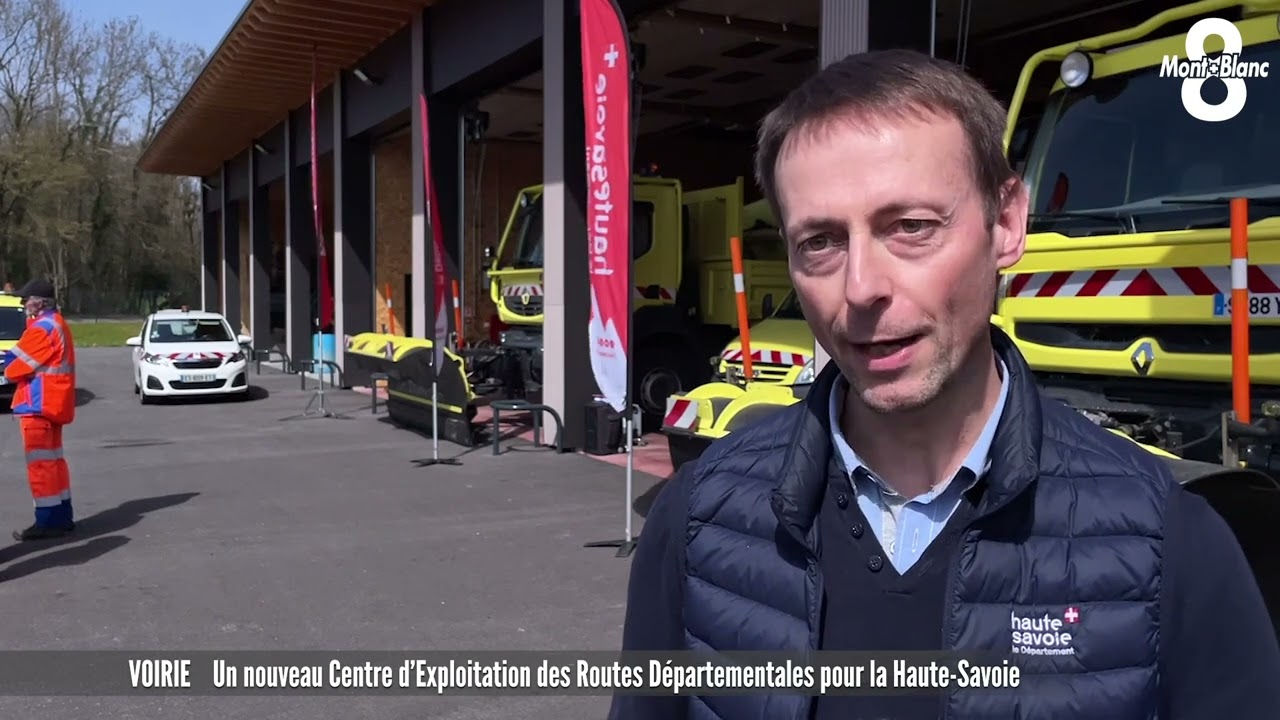 La Haute-Savoie se dote d'un nouveau Centre d'Exploitation des Routes