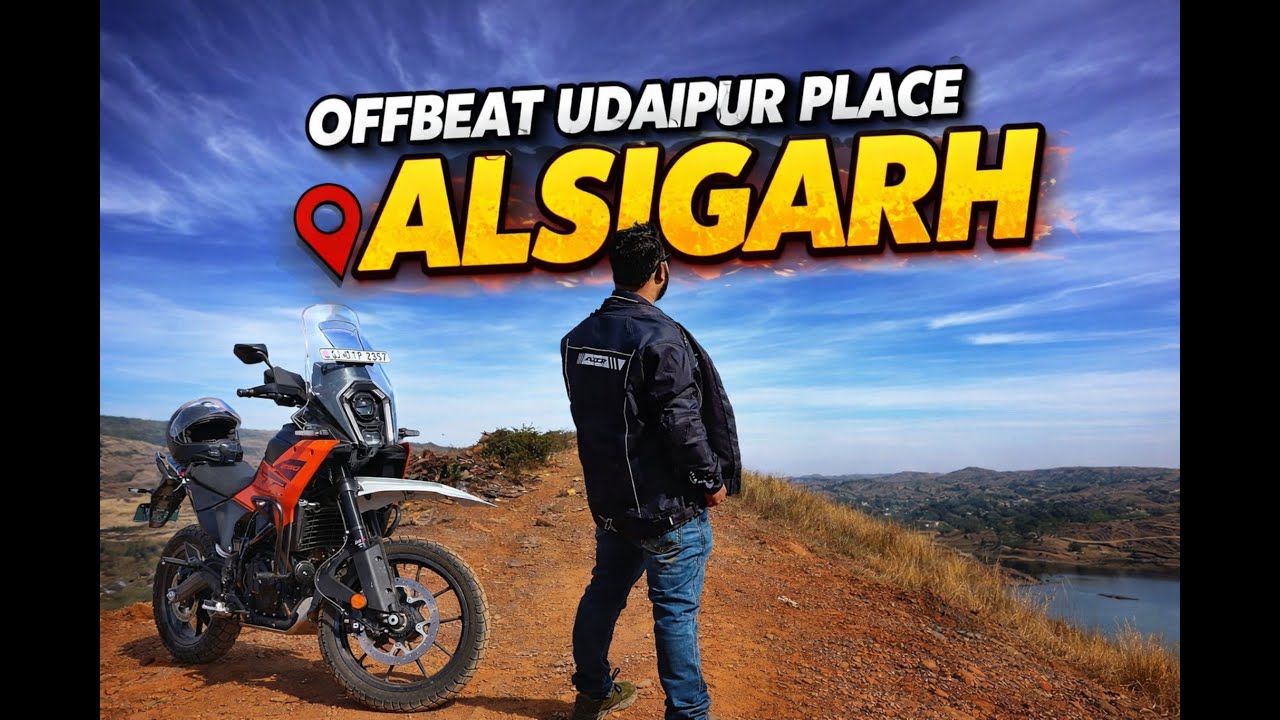 People Don’t Know This Place in Udaipur | Alsigarh Exploring From KTM Adventure 250 #motovlog #vlog