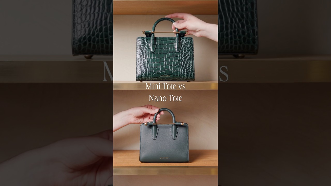 #strathberry Mini vs Nano Tote: What Fits