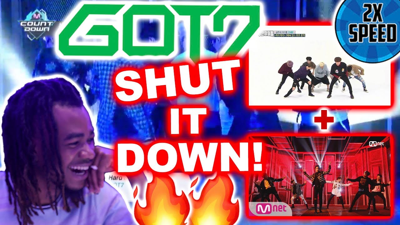 GOT7 HARD CARRY (2X THE SPEED) & GOT7 HARD CARRY LIVE REACTION! [Got7 Reaction] (Weekly Idol EP.270)