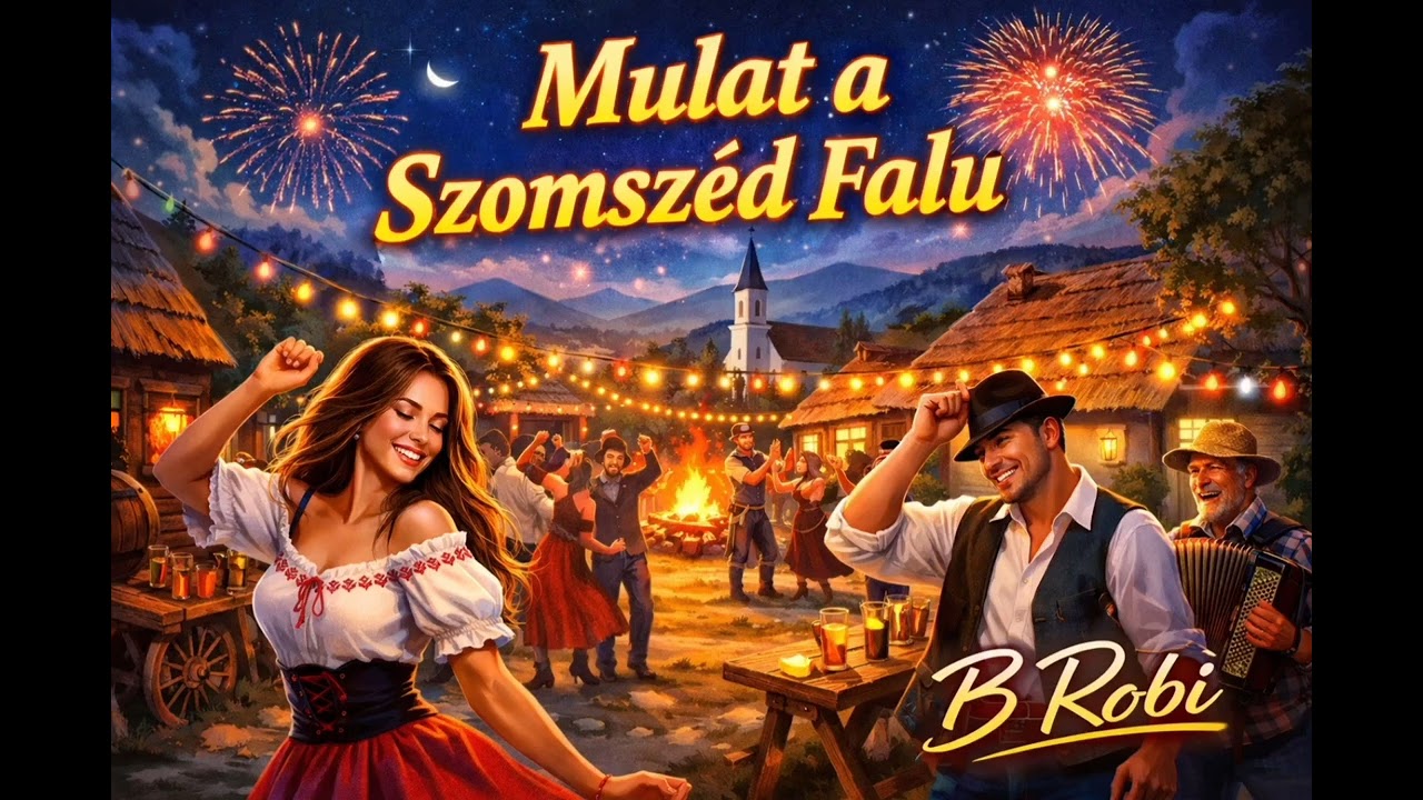 Mulat a Szomszéd Falu – Modern Mulatós Party 2026 | Official Music Video
