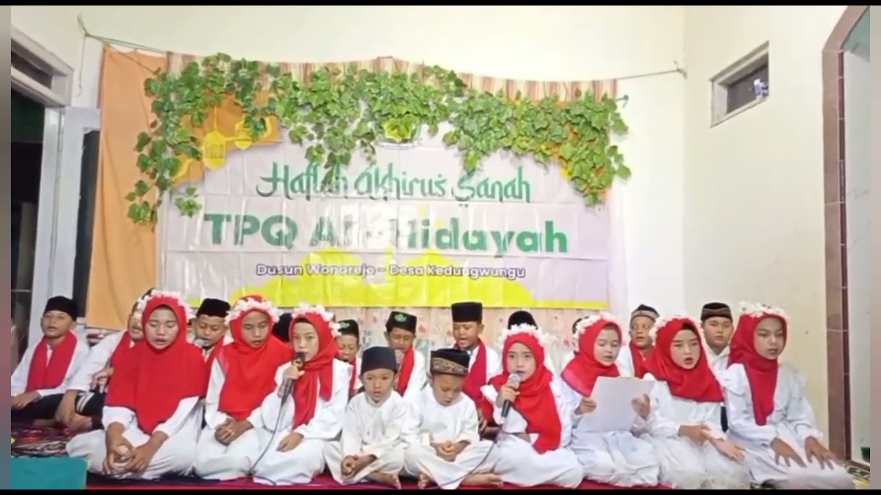 haflah akhirus sanah TPQ Al hidayah Kedungwungu Binangun Blitar 2026