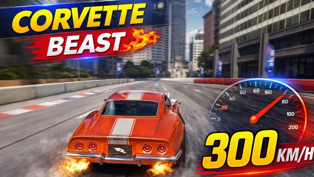 Chevrolet Corvette Beast Mode 🔥 Insane Speed Run | Racing Master Gameplay Day 18