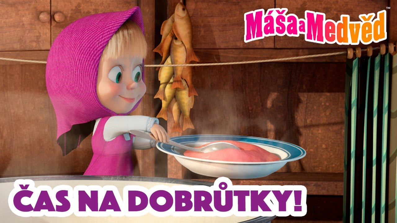 Máša a Medvěd 🐻👧 Čas na dobrůtky! 😋🍭 Kolekce epizod 🎬