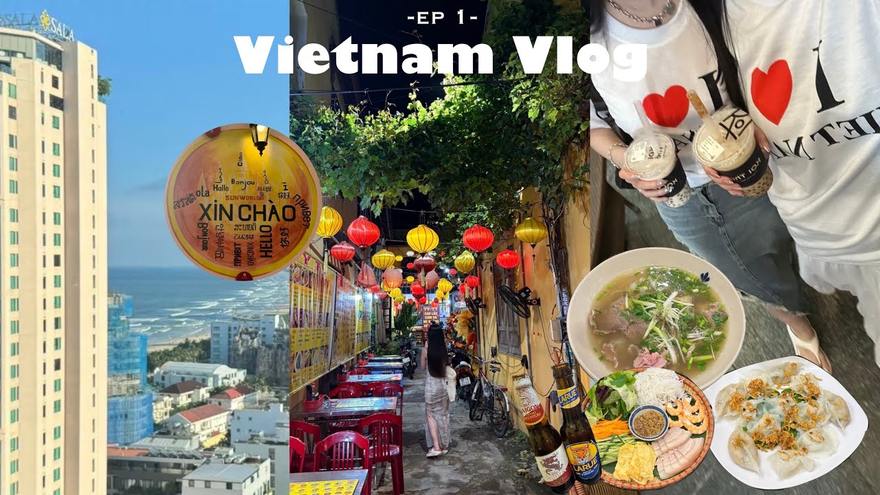 🇻🇳 | 4泊6日初のベトナム旅行/ダナン＆ホイアンのリゾート女子旅🏝️ほぼハワイ⛱️