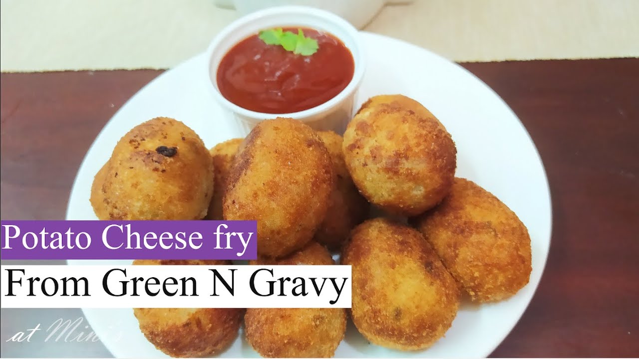 Crispy Potato Cheese Balls Recipe | Crispy and Cheesey Potato Snacks