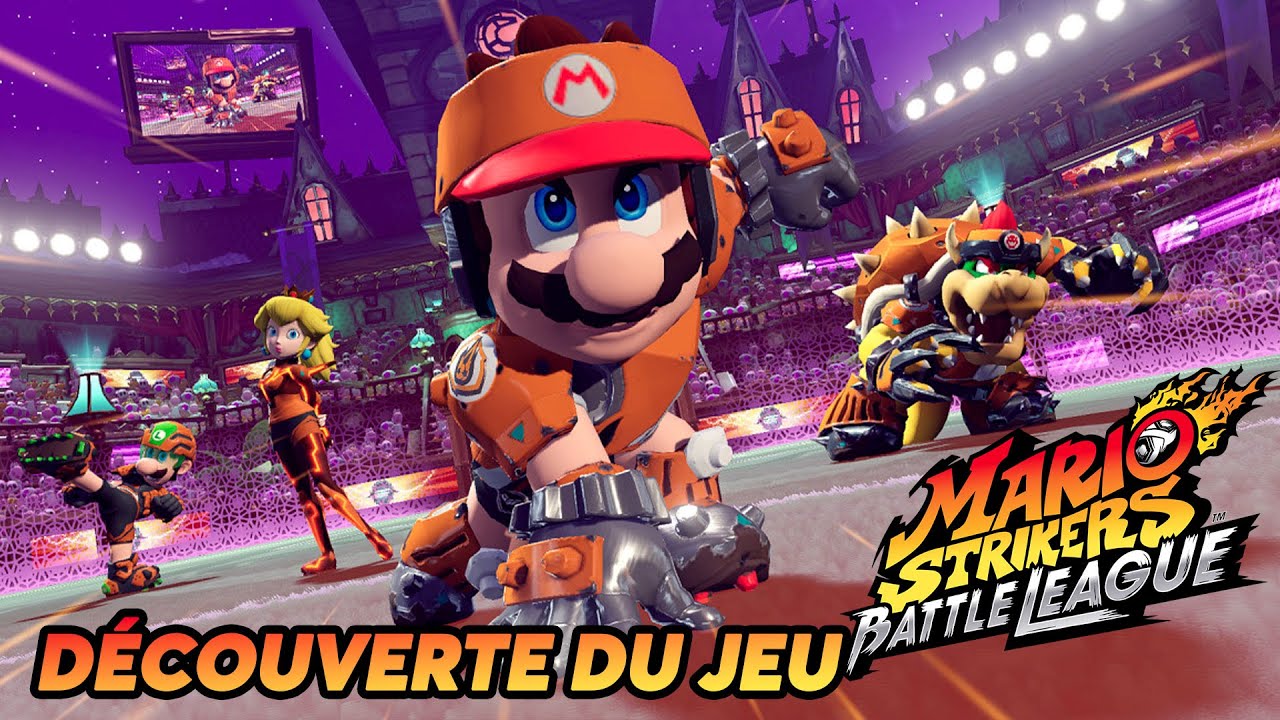 MARIO STRICKERS : BATTLE LEAGUE FOOTBALL en EXCLU  // Ce jeu est déjà une drogue ! (Let's Play)