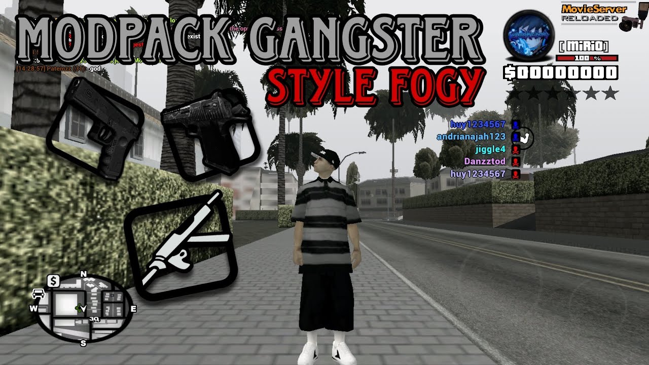 SHARE MODPACK GANGSTER FOGY ABIEZZ | GTA SAMP ANDROID 