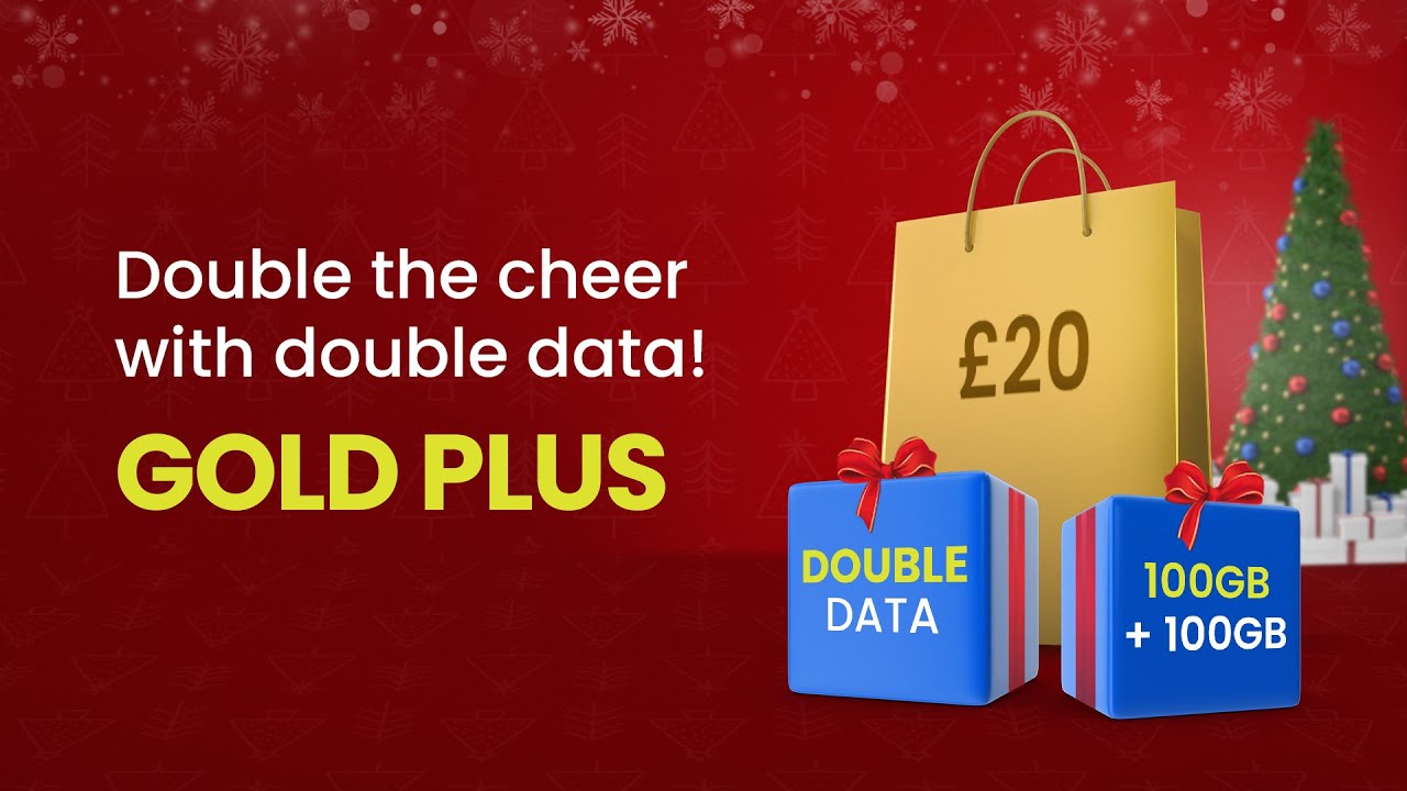 This Christmas, Get Double Data with Talk Home's Monthly Plans!
