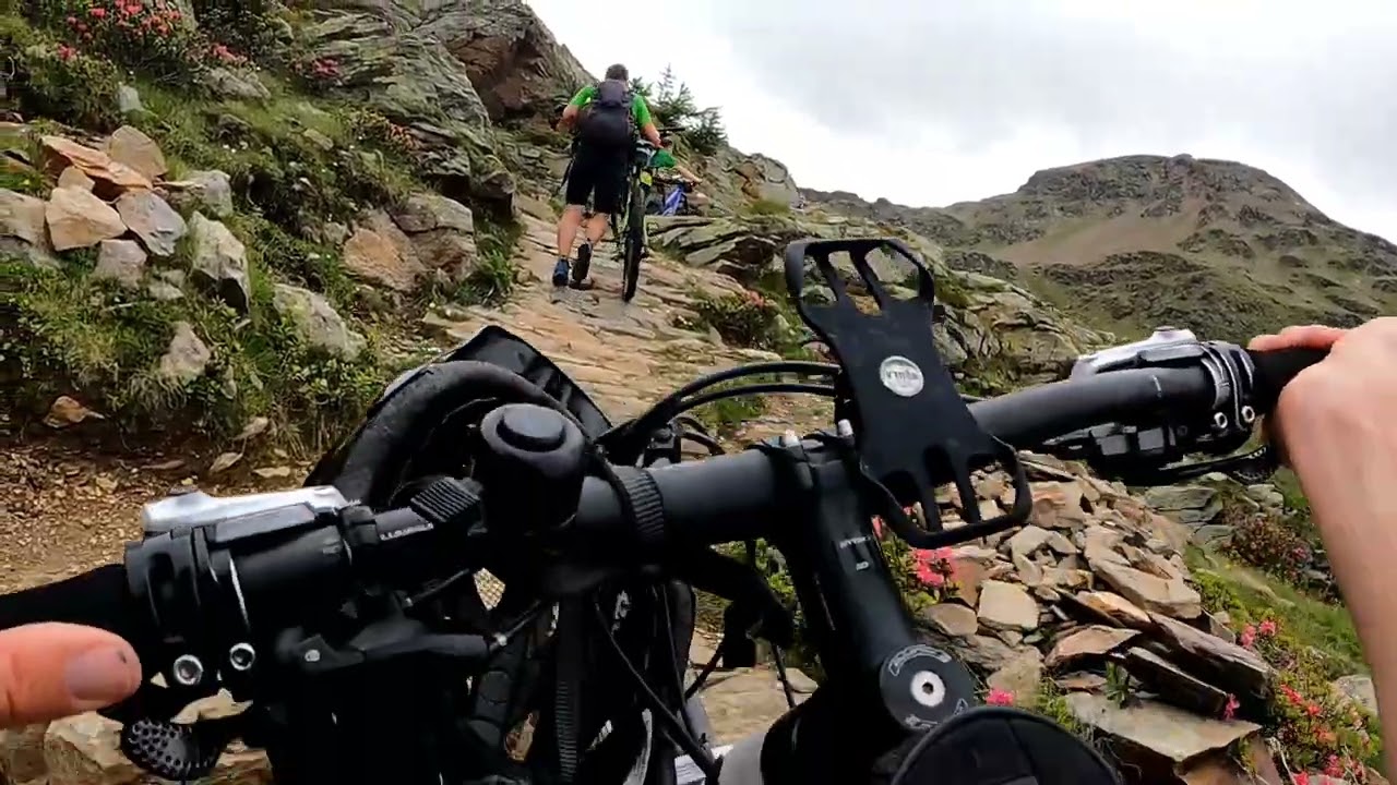 Tag 6 Aufstieg zum Rabbijoch (2467m) #alpencross #mtb