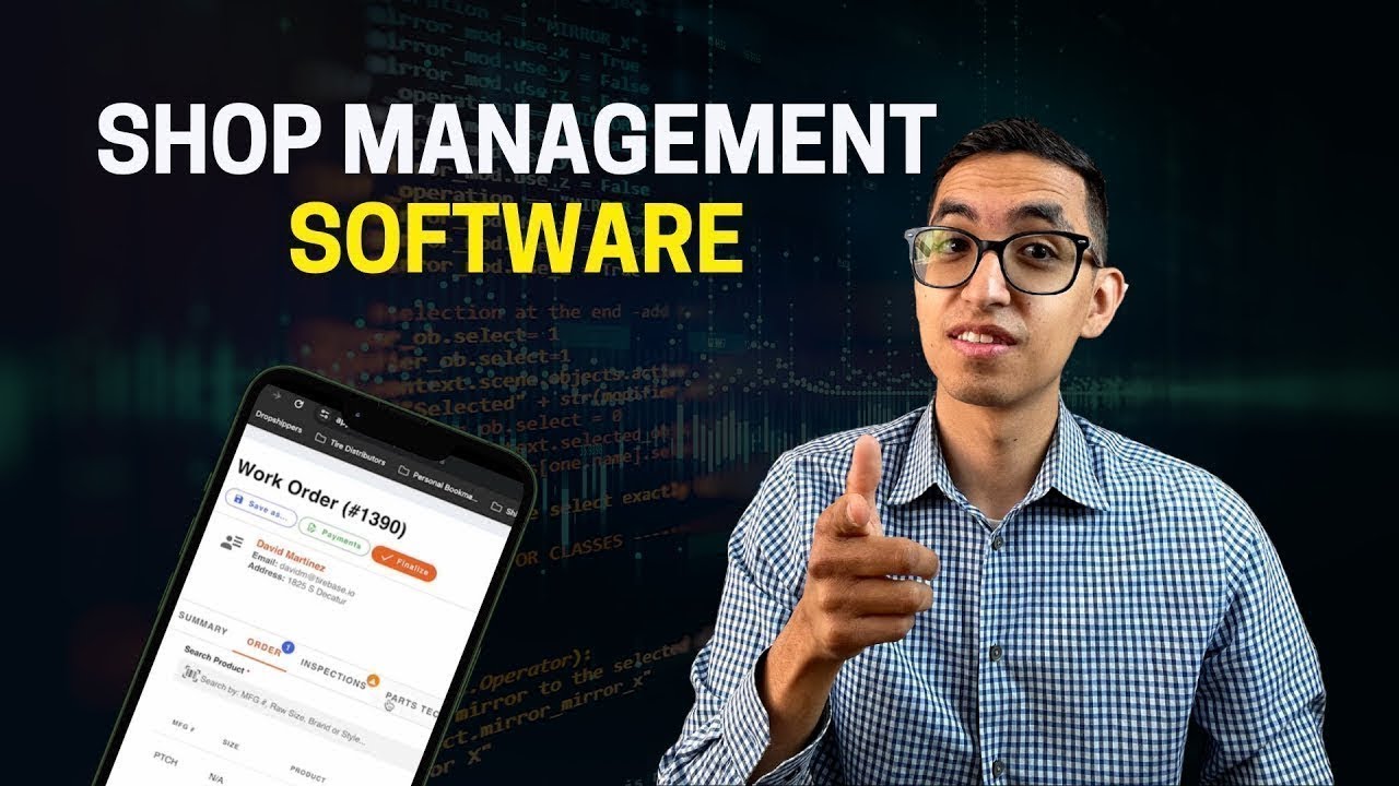 Starting my own Shop Management Software - Tire Base