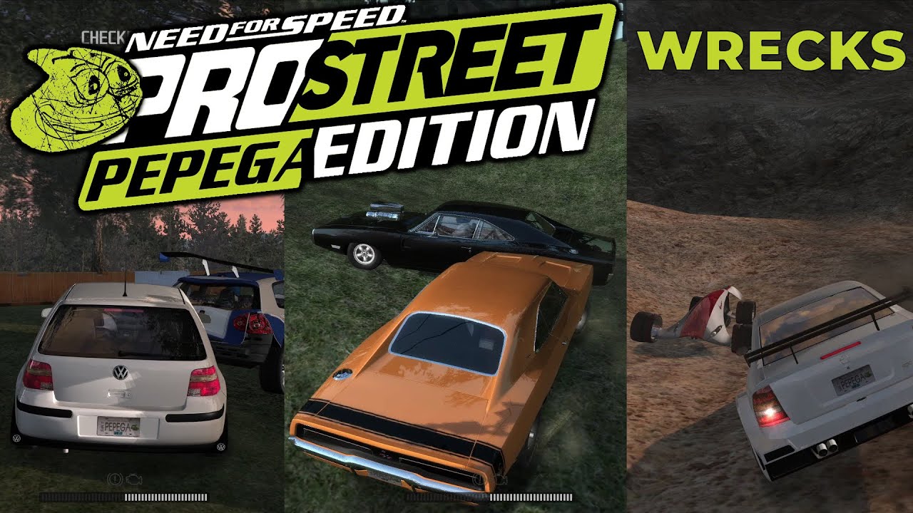 Need for Speed ProStreet Pepega Edition - All Wrecks Locations