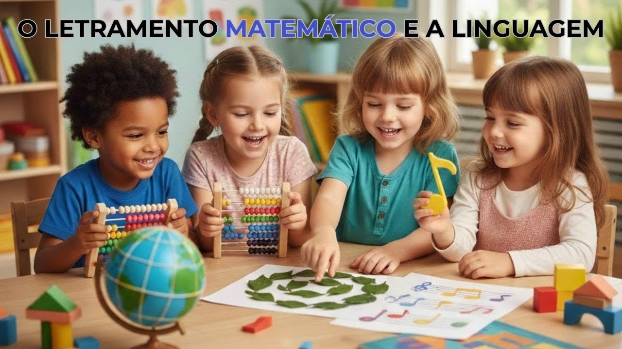 O LETRAMENTO matemáticos e a  LINGUAGEM na infancia.