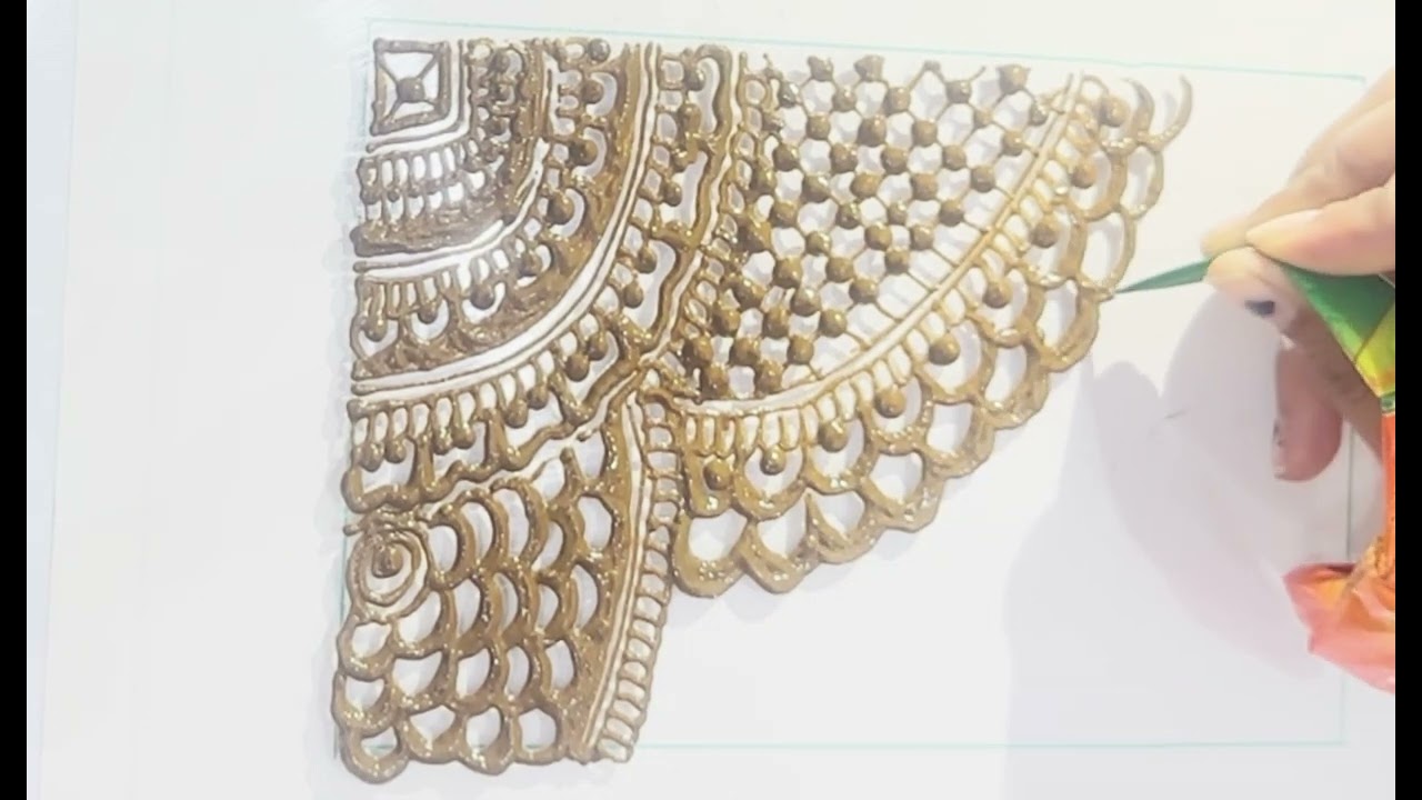 Simple new Heena mehandi design | beautiful easy mehandi design | @Uniquemehandidesign #mehndidesign