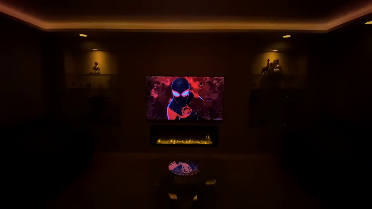 Philips Hue Play Sync Box Test - Spider-Man Into the Spider-Verse