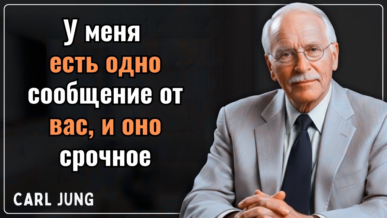 У меня есть одно сообщение от вас, и оно срочное | Психология Карла Юнга